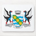 Hamilton Coat of Arms mousepads