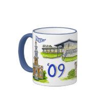 Hamilton college medley of buildings mugs