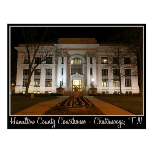 Hamilton County Courthouse Chattanooga TN Postcard Zazzle