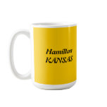 Hamilton, Kansas sunflower mug Hamilton, Kansas sunflower mug