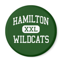 Hamilton - Wildcats - High - Milwaukee Wisconsin magnets by customteamsportswear Hamilton - Wildcats - High - Milwaukee Wisconsin magnets