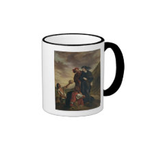 Hamlet and Horatio in the Cemetery Coffee Mugs