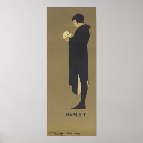 Hamlet Art Nouveau Posters posters