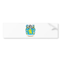 Hamlet Coat of Arms (Family Crest) Bumper Stickers