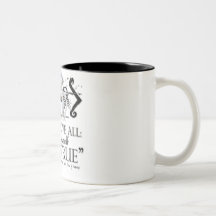 Hamlet "... own self be true ..." Quote Coffee Mug