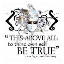 Hamlet "... own self be true ..." Quote posters by shakespeareshoppe Hamlet "... own self be true ..." Quote posters