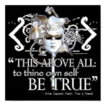 Hamlet "... own self be true ..." Quote posters by shakespeareshoppe Hamlet "... own self be true ..." Quote posters