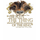 Hamlet Play Quote (Gold Version) t-shirts