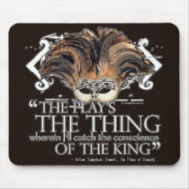 Hamlet Play Quote mousepads