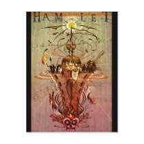 'Hamlet' postcard