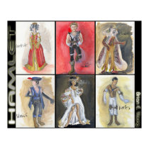 Hamlet posters by Sketchee Hamlet posters