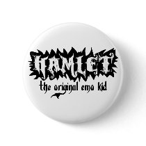 Hamlet - The Original Emo Kid buttons by ObsessionDesign Hamlet - The Original Emo Kid buttons