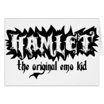 Hamlet - The Original Emo Kid cards by ObsessionDesign Hamlet - The Original Emo Kid cards