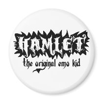 Hamlet - The Original Emo Kid magnets by ObsessionDesign Hamlet - The Original Emo Kid magnets