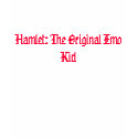 Hamlet: The Original Emo Kid t-shirts by funnybunny87 Hamlet: The Original Emo Kid t-shirts