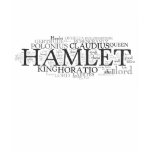 Hamlet Word Cloud t-shirts
