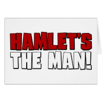 Hamlet's The Man cards by ObsessionDesign Hamlet's The Man cards