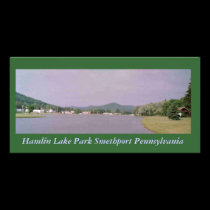 Hamlin Lake Park Smethport Postcard photo cards