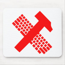 Hammer and Keyboard Mouse Pads