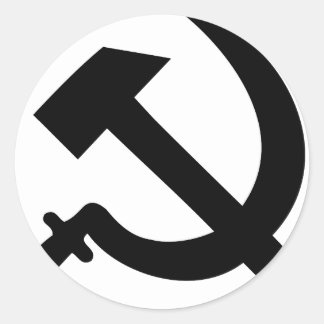 Hammer And Sickle Stickers | Zazzle