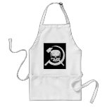 Hammer and Sickle with Skull aprons