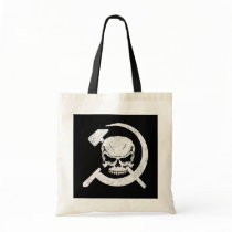 Hammer and Sickle with Skull Canvas Bags
