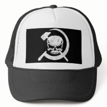 Hammer and Sickle with Skull hats by GrungeFactory Hammer and Sickle with Skull hats
