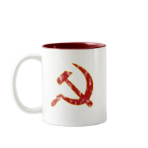 Hammer and Sickle (worn look) Mug