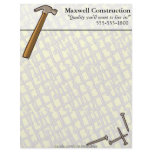 Hammer &amp; Nails Letterhead