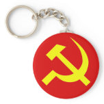 Hammer &amp; Sickle USSR Keychain