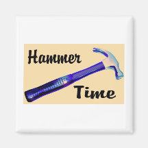 Hammer Time Refrigerator Magnet