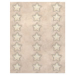 Hammered Copper Stars Personalized Letterhead