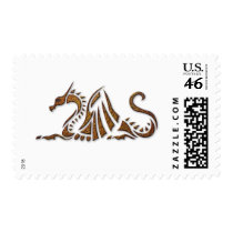 Hammered Rust Dragon postage by Dragon_Keeper Hammered Rust Dragon postage