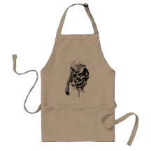 Hammered Skull Aprons