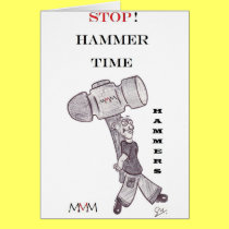 Hammers - stop hammer time cards