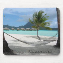 Hammock on Bora Bora Mousepad