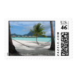Hammock on Bora Bora Postage