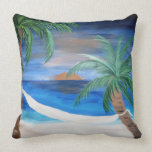 Hammock Sunset throw pillow pillows