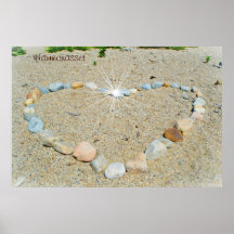 Hammonasset Beach Art Poster