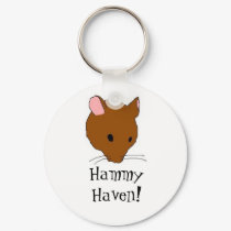 Hammy Haven Brown Hamster Keychain. by hammyhaven Hammy Haven Brown Hamster Keychain.