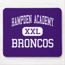 Hampden Academy - Broncos - High - Hampden Maine mousepads by customteamsportswear Hampden Academy - Broncos - High - Hampden Maine mousepads