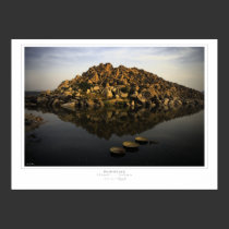 Hampi sunrise Print posters