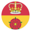Hampshire, United Kingdom stickers by bestflag Hampshire, United Kingdom stickers