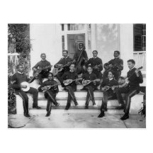 Hampton Institute Musicians, 1890s Postcards