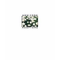 Hamptons, NY Floral T-Shirt by dalenadubois Hamptons, NY Floral T-Shirt