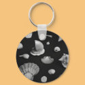 Hamptons Seashell Key Chain keychains