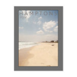 Hamptons Style Beach Postcard