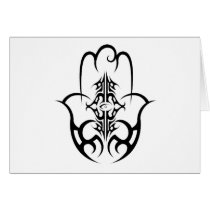HAMSA - black and white cards