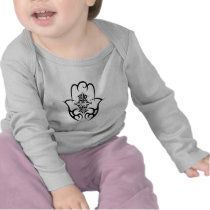 HAMSA - black and white Tees