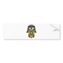 Hamsa Hand Bumper Sticker
